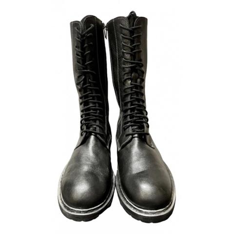 NIB Ann Demeulemeester Vitello Olio Boots