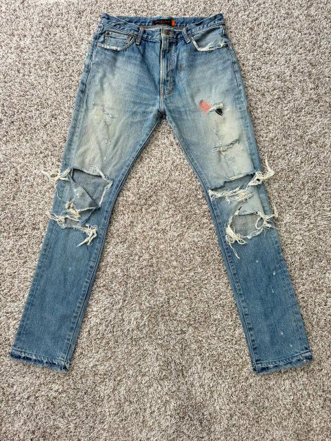 SS05 Undercover But Beautiful Patchwork Denim Jeans