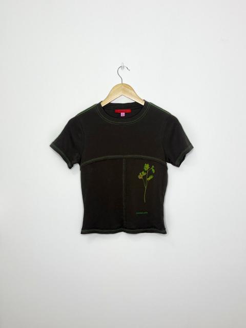Eckhaus Latta Lapped Baby Tee