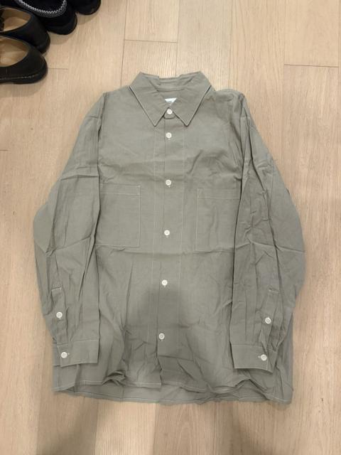 William Frederick Double Pocket Sage Shirt