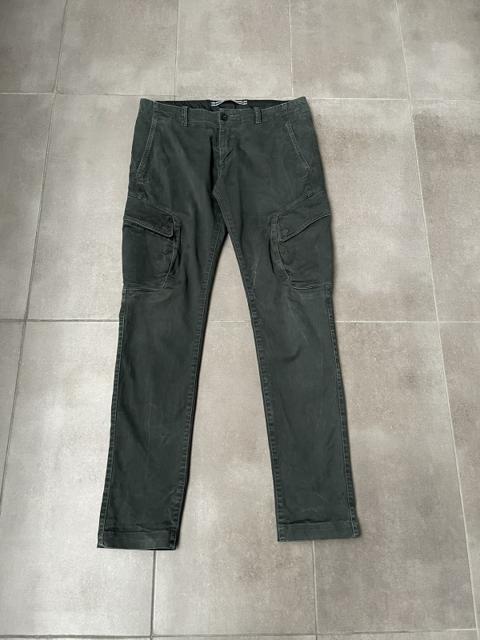 SS20 Stone Island Washed Swamp Green Cargo Pants