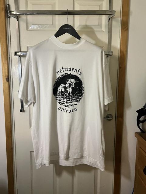 Vetements unicorn edition T-shirt