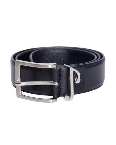 Jarod John Leonard JJL Music Note Leather Belt Black