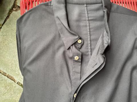 Shirt from Individual Sentiments, made in Japan, black