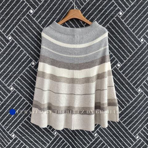 Loro Piana Women’s Striped Knit Skirt