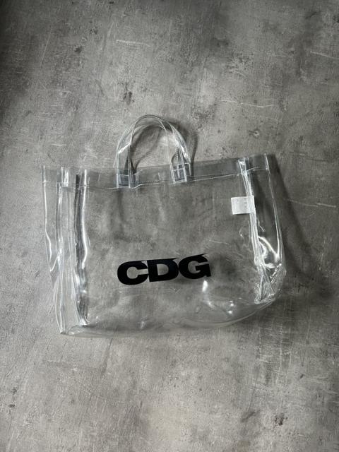 Comme des Garcons PVC transparent tote bag rare