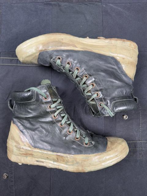 Kangaroo Leather Drip Sneaker