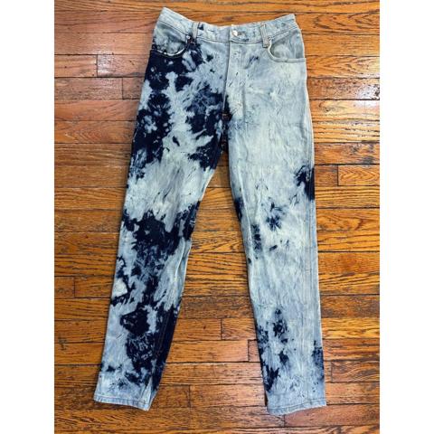 ECKHAUS LATTA TIE DYE EL JEAN ACID WASH DENIM JEANS SIZE 2