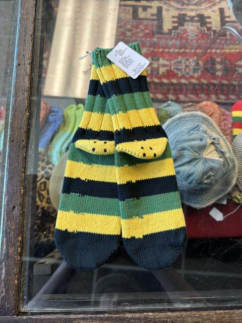 Kapital Rasta Smiley Socks