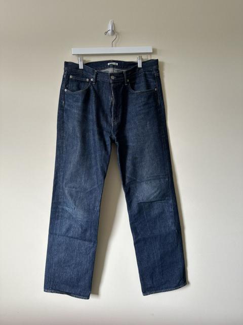 Auralee hard-twist denim jean 34
