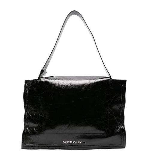Y/PROJECT WIRE CABAS BAG BLACK