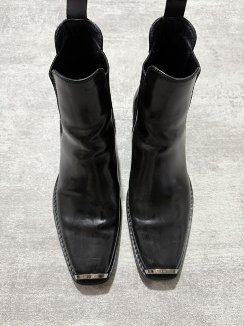 Calvin Klein 205W39NYC Western Metal Toe Boots