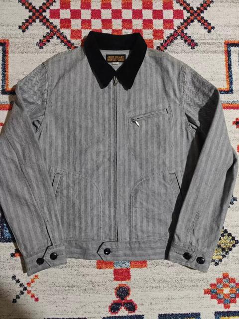 Iron Heart 14oz Herringbone Biker Jacket S 9/10 Japan Made