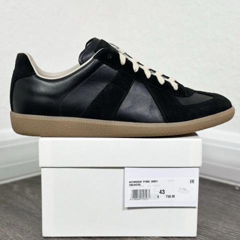 Maison Margiela GAT Replica Black Suede