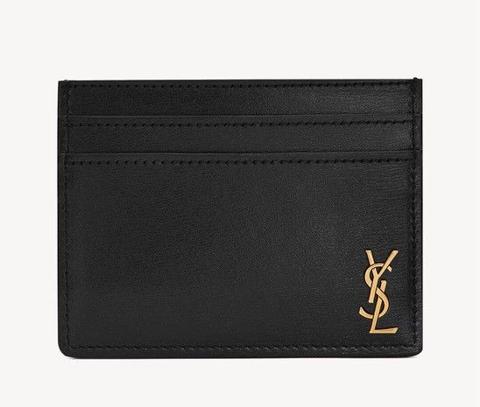 YSL TINY CASSANDRE CREDIT CARD CASE