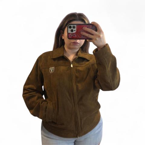 Mens Flexible Alessandro Leone brown/ tan suede jacket. Love how comfy and flexible this jacket is, not stiff. 

Size M 



#suede #leather #staple