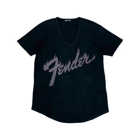 black tee ladmusician fender lad
