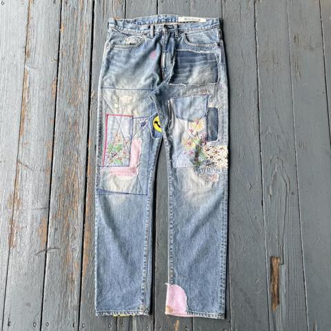 kapital kountry smiley face patchwork