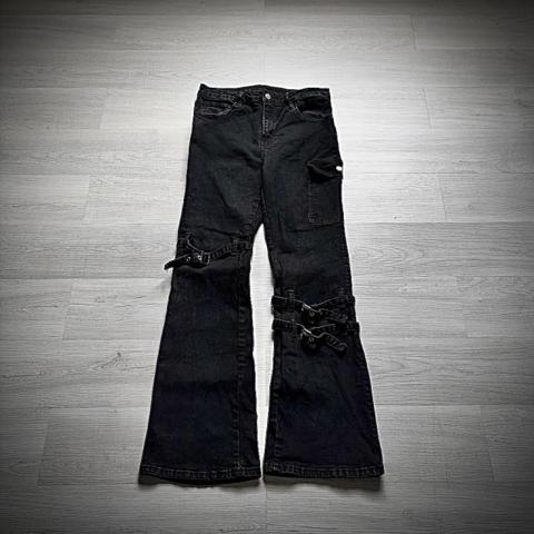Gothic japanese bondage strapped punk skinny bootcut denim

30x31
41’ length 
10’ leg opening

slim bondage bootcut fit that stacks nicely on any shoes, beautiful dark silhouette to make you slender with adjustable flare 

pairs nicely with any platforms or swear london, fits into a variety of styles from archive to vkei

some where on the metal loops, dm w any questions and bundle to save🫡







B2
#ifsixwasnine #archive #Japanese #emo #gothic archive flared denim, rick, balenci, ifsixwasnine, Igb, goa, flared denim, japanese denim, japanese flared pants, tornado mart, kmrii, 14th addiction, hedi, dior, vkei, putumayo, visualkei, bootcut denim, roen, sierra bell, punk pants, 20471120, black waxed denim,, hysteric, bleeod, civarize, shohei takamiya, hysteric glamour, 5351 hommes, backlash, alice auaa, share spirit rokku gyaru, glp, laced jeans, ifsixwasnine mud max, punk rave denim, vivienne westwood denim, raver denim, fotus pants, hnaoto, punk, seditionaries, diorhomme