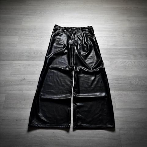 Gothic black baggy japanese leather pants 



32x31
42’ length 
14’ leg opening 

black baggy gothic faux leather pants with a crazy leg opening and baggy silhouette, super archive and opium fr  fr 

dm w any questions and bundle to save money 👅











D4
 #japanese #visualkei #trippnyc #acdcrag #harajuku tripp nyc baggy pants, flared pants, vivian's westwood, vkei pants, ifsixwasnine, black peace now, h.naoto, acdcrag, sexpotrevenge, putumayo, cyberdog, craig morrison, algonquins, fruits magazine, japanese pants, flared tripp nyc pants, Igb, koji kugas, hog toes, curiosity shop, maris rock, striped pants, number nine, striped denim, lip service, gothic, grunge, emo scene, 2000s, jnco, fotus, ravewear, raver pants, shuffle, zippered pants, godfather, grommet pants, d ring, baggy leather pants, opium leather pants, baggy black leather denim, playboy catti, archive leather pants, rick owen’s