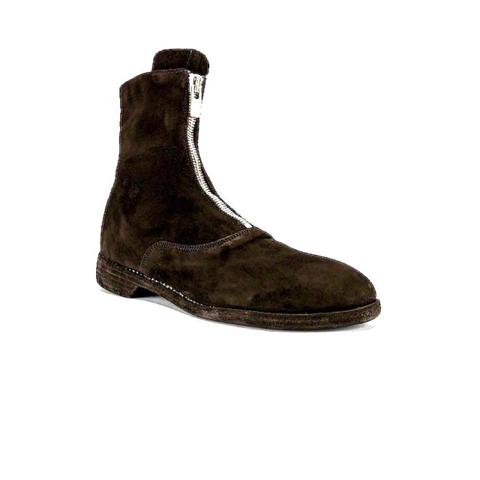 guidi 210 front zip brown