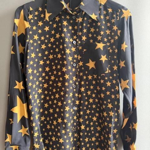 Bella Freud 100% silk shirt
*New* silk shirt , star print
