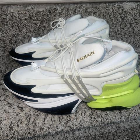 balmain unicorn sneakers wore 4 5x