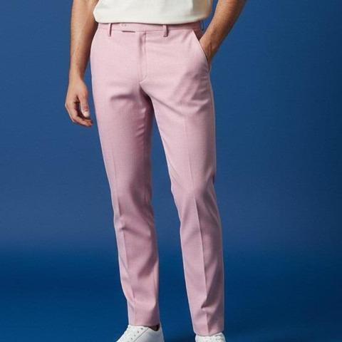 Inserch P31 Men's 40 NWT Desert Rose Linen Cotton Dress Pants

Inserch P31 men's dress pants, tagged size 40. Desert Rose pink linen-cotton fabric with a clean, tailored appearance.

Condition Summary:

New with original tags attached.
No visible flaws noted.

Item Details:

Tagged size 40
Style P31
Color 193 Desert Rose
53% linen, 47% cotton
100% polyester lining
Flat-front design
Zip-and-button closure
Belt loops
Modern tailored fit
Dry-clean only

Key Features:

Breathable linen-cotton fabric
Lightweight spring and summer tailoring
Ideal for weddings, resorts, and special events

Please compare the measurements shown in the photos. Colors may vary slightly by screen. Pictures are part of the description. Questions are welcome.
Measurements:
• Waist: 20" (40" doubled)
• Inseam: 35"
• Rise: 12.5"

Thank you for looking.