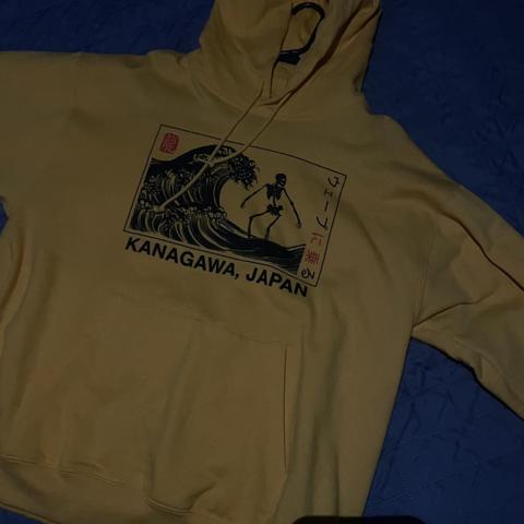 Yellow and black Kanagawa Japan hoodie #skater

yellow, black, hoodie, graphic print, Kanagawa, Japan, streetwear, skate, pullover, bold colors