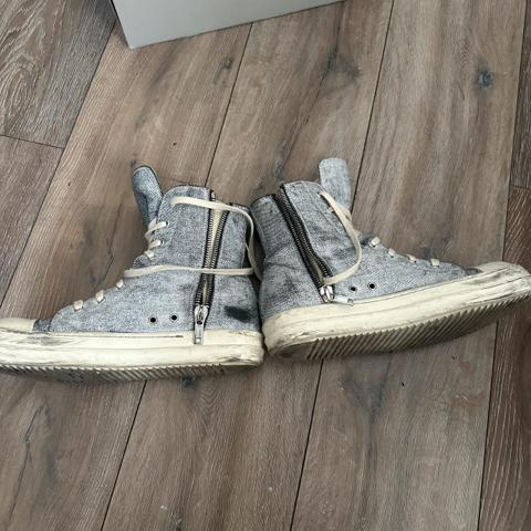 rick owens denim ramones