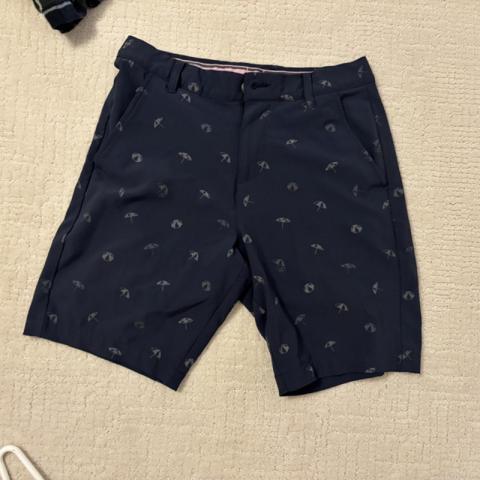Puma x Craig Green navy shorts with small white umbrella print, size US 28 #collaboration #umbrella
