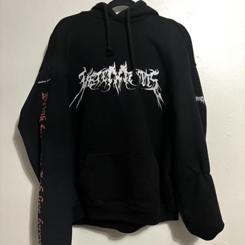 vetements total fucking darkness hoodie