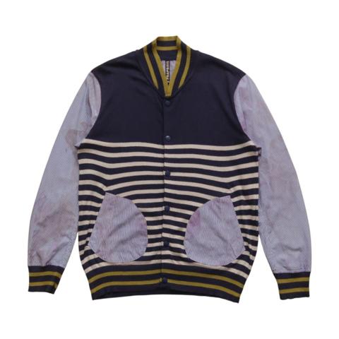 1990s Frapbois Issey Miyake Hybrid Cardigan Shirt Distressed

Analysis :
- Design: Hybrid Cardigan

Condition :
- Value : 9/10
- VGC
- Distressed Design with Many Stain

Measurements
- Size on Tag : M
- Chest : 51cm
- Length : 66cm
- Shoulders :42cm
- Sleeve Length : 61cm
- Hem : 47cm

nozomi Ishiguro vivienne westwood jean paul gaultier 20471120 beautybeast Yuji yamada Christopher Kane ifsixwasnine KMRii 14th Addition Share Spirit / g.o.a goa / lgb / ifsixwasnine / raf simons / balenciaga / hoodbyair mihara yasuhiro /yohji yamamoto / Number(N)ine takahiro miyashita the soloist / comme des garcons |||7171/ Junya Watanabe/ ISSEY MIYAKE / Sacai / Kolor / KAPITAL / visvim / roen / mastermind JAPAN / fragmentdesign /NEIGHBORHOOD / Maison Martin Margiela / The Kooples / incarnation / Paul Harnden / M.A+ maurizio amadei taichi murakami / LAYER-0 / guidi / GIORGIOBRATO / bergfabel / cherevichkiotvichki / Devoa / Jil Sander / kiko kostadinov post archive faction namacheko gizmo