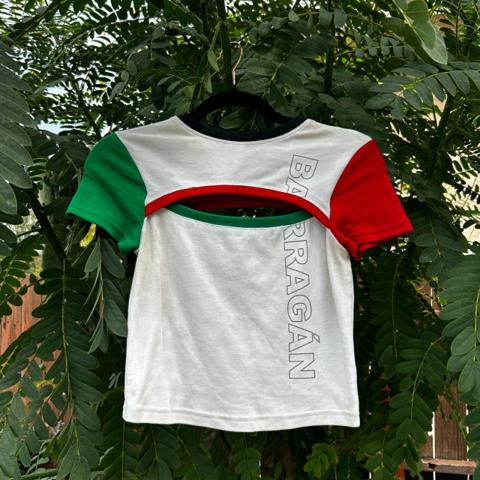 BARRAGÁN Cotton Cutout Graphic T-Shirt