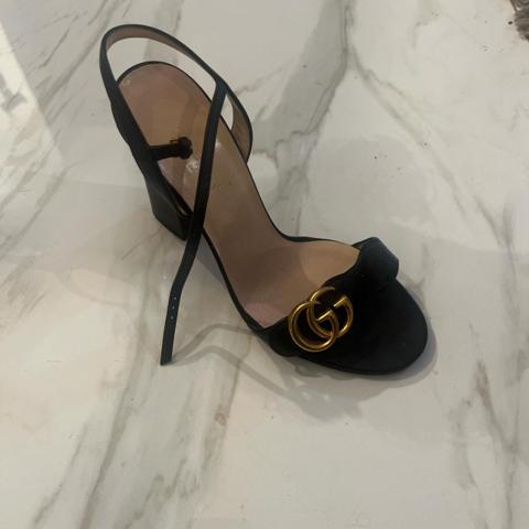 gucci marmont heel