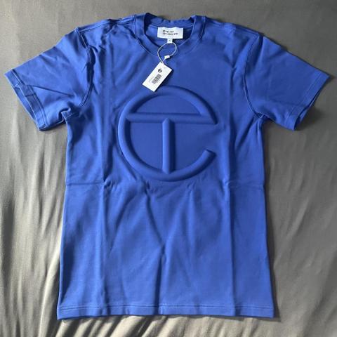telfar logo t shirt purple