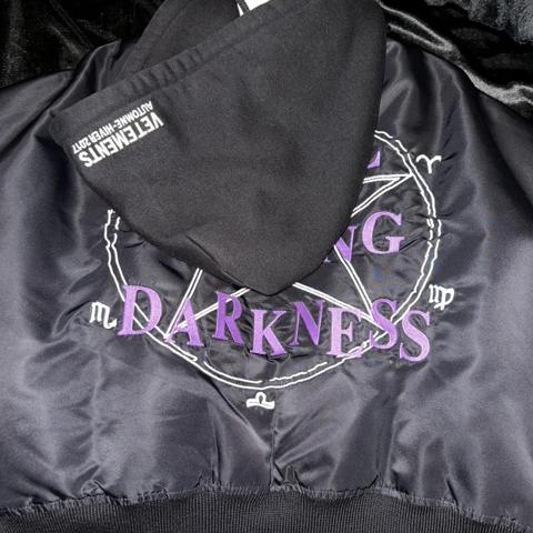 vetements total fucking darkness bomber