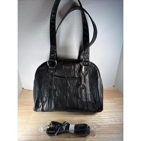 Bella Russo Large Handbag Tassel Black Quilted Shoulder Bag Vegan Leather Heart

Bella Russo Large Handbag Tassel Black Quilted Shoulder Bag Vegan Leather Heart. Condition is Pre-owned - Good. Shipped with USPS Ground Advantage.
