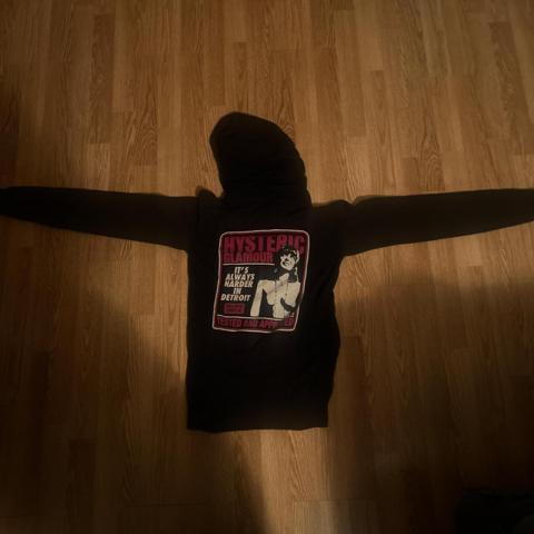 hysteric glamour detroit hoodie sleeve