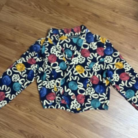 Craig Clothing Co. multicolored floral and swirl pattern blazer no size tag . Fits like a medium #floral #blazer