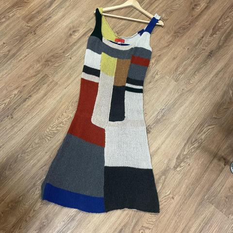 eckhaus latta el brickwork dress
