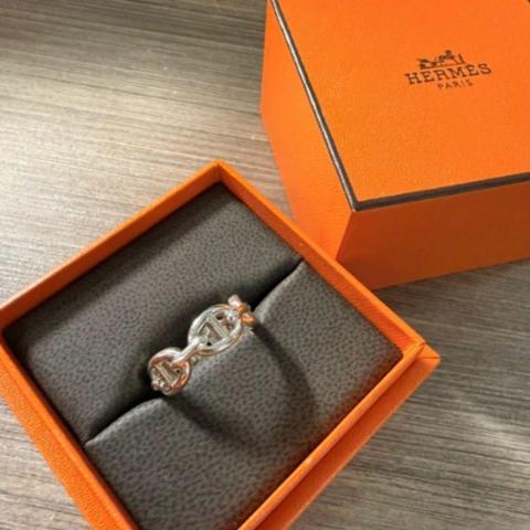 Chaine d'ancre Enchainee ring Hermes, size 54