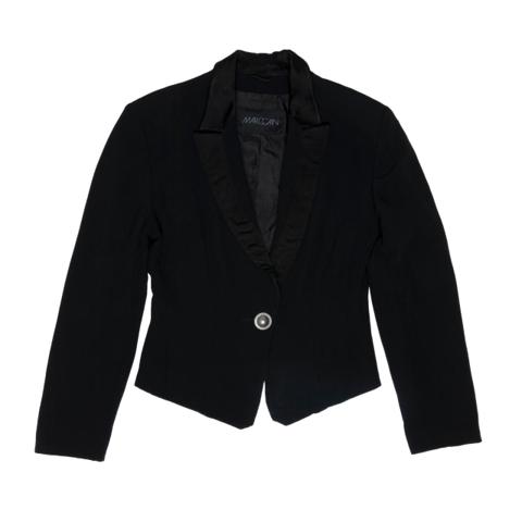 MARC CAIN (Germany) Crepe Weave Dinner Jacket : S

S.O.S. | sundazed.io/sos

 Vintage (mint condition)

Look: Hollywood Celebritocracy

Tag: 2
Size: S
 Color: Black
Fabric: Crepe
Material: Viscose Blend
Composition: 55% Viscose 45% Acetate

SKU: 002017

Olivier Theyskens A.F. Vandevorst Yoshiki Hishinuma Ann Demeulemeester Share Spirit Limi Feu Shibumi Hiroko Koshino Issey Miyake Vivienne Westwood Jurgi Persoons Helmut Lang Noir Kei Ninomiya Yohji Yamamoto Y's Ziggy Chen Vetements Marithe Francois Girbaud Self Portrait Hemant & Nandita Aspinal Acler Rundholz Rococo Sand Dana Kellin Iris van Herpen Brock Antonio Berardi Roberto Cavalli Tiffany & Co. Rochas Brahmin Pamela Love Christian Wijnants Manolo Blahnik Gucci Morgan Le Fay Christian Dior Alexis Mabille Peter Pilotto Rive Guache Prada Mary Katrantzou Monica Vinader Missoma Versace Burberry Mejuri Missoni Miguel Ases Goen J Ungaro Ostrich Givenchy Talbot Runhof Jenny Yoo Faviana Jovani La Femme Jenny Peckham Georges Hobeika Alaia