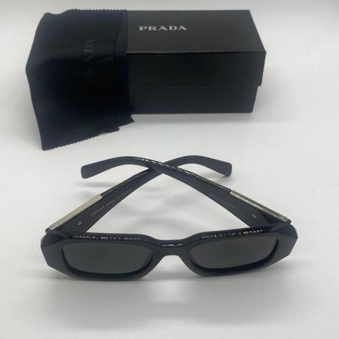 prada milano symbole black sunglasses