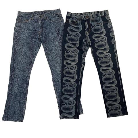 hysteric glamour snake denim bundle