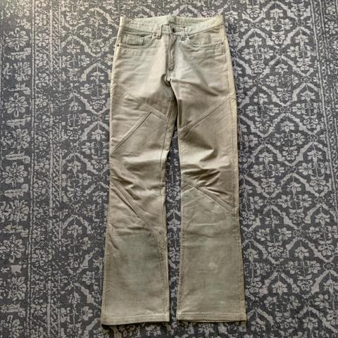 291295 homme cow leather pants