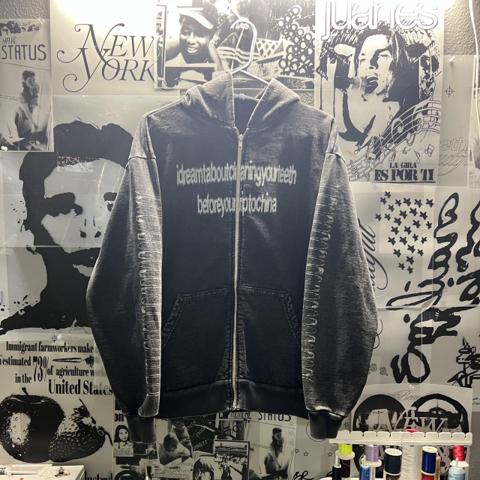 6jk hoodie idreamtaboutcleaningyourteethbeforeyourtriptochina crazy glitter