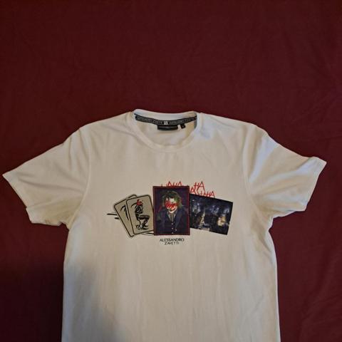 Alessandro Zavetti Joker (Dark Knight) white t-shirt

New without tags 
Size L 
Open to offers