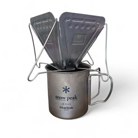 snow peak titanium coffee dripper
