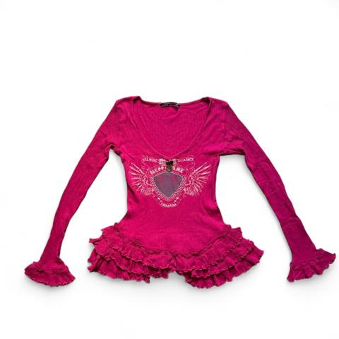 Rare Fornarina graphic top 
Best for XS